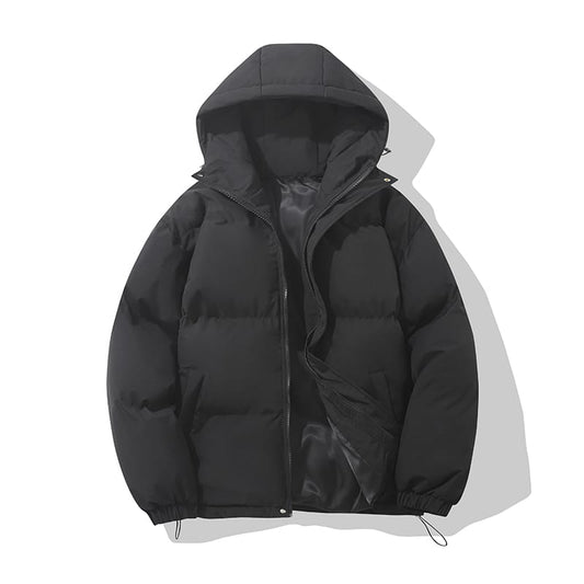 Effortless Puffer Jacket - Black