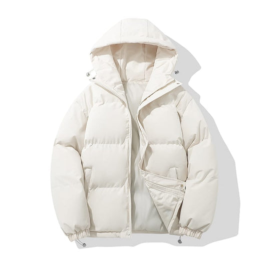 Effortless Puffer Jacket - White